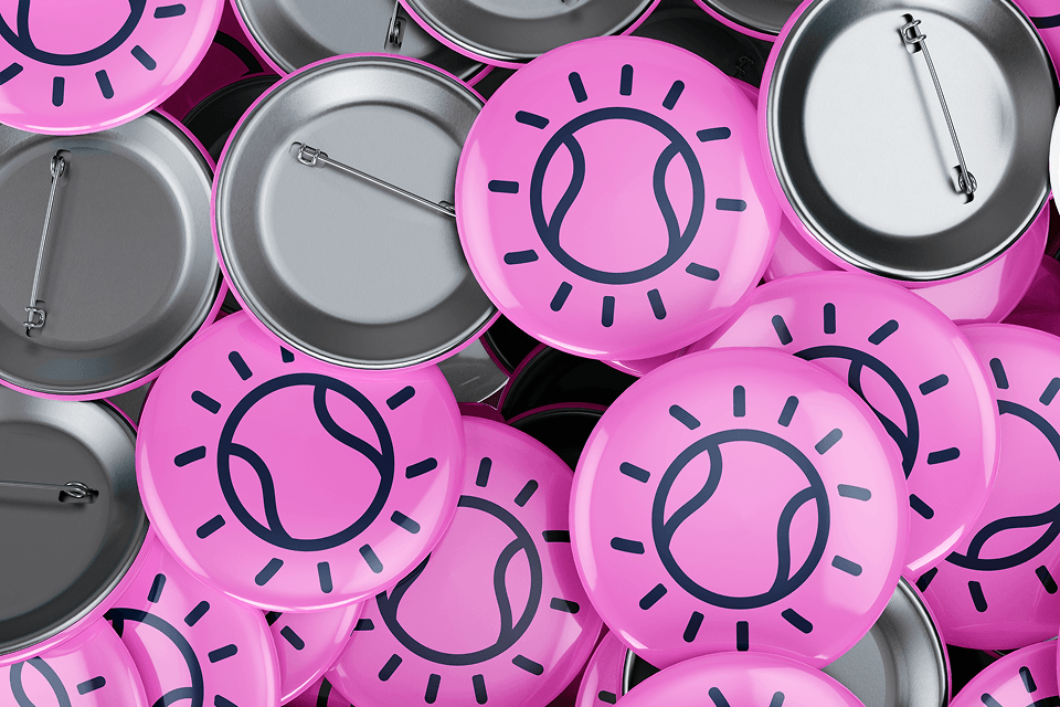 Full Court with Femss pink brand badges variant