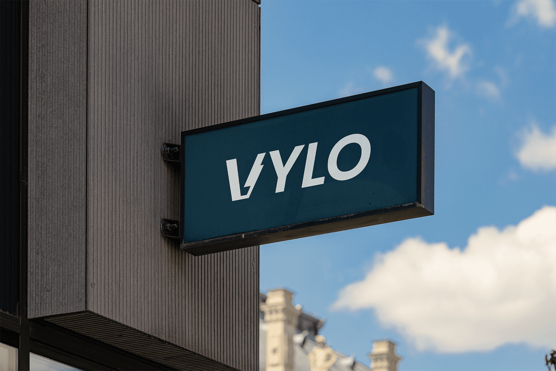 VYLO store sign