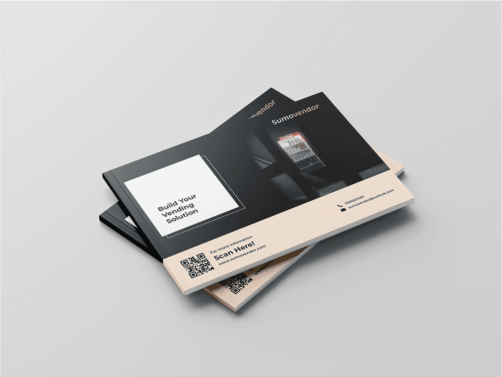 Two brochures stacked