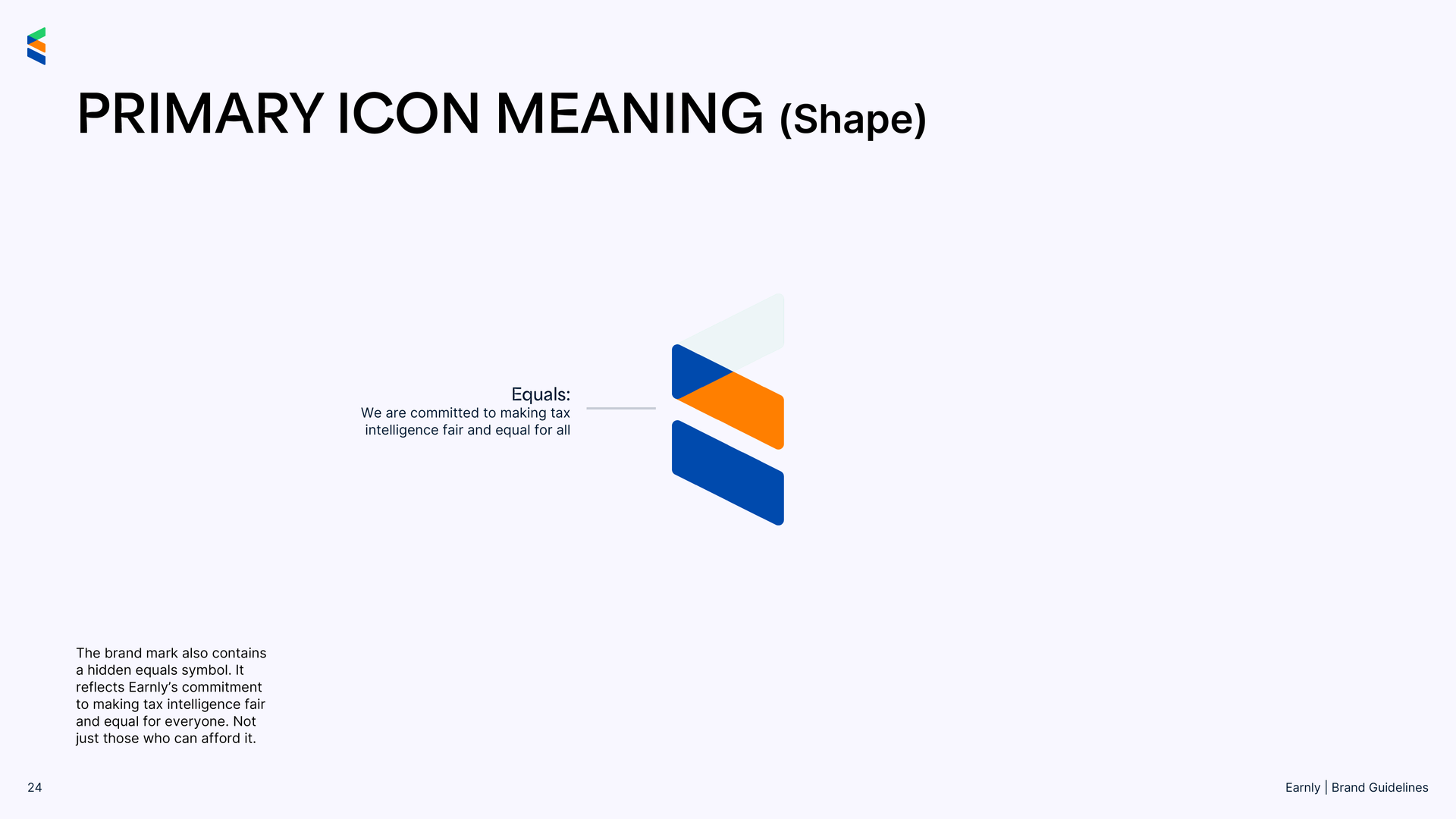 Earnly logo geometry and construction diagram part 2